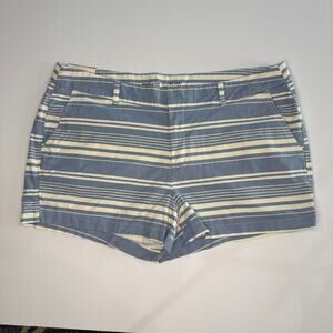 Gap Women's Chambray Striped Shorts | Women's Size 18 | NWT